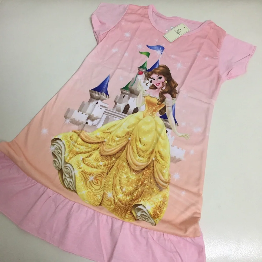 Princess Belle beauty the beast Cute Nightgown - Picture 4 of 7